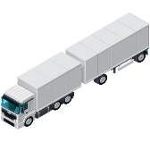 Large Truck Trailer