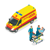 Liggende Sygetransport